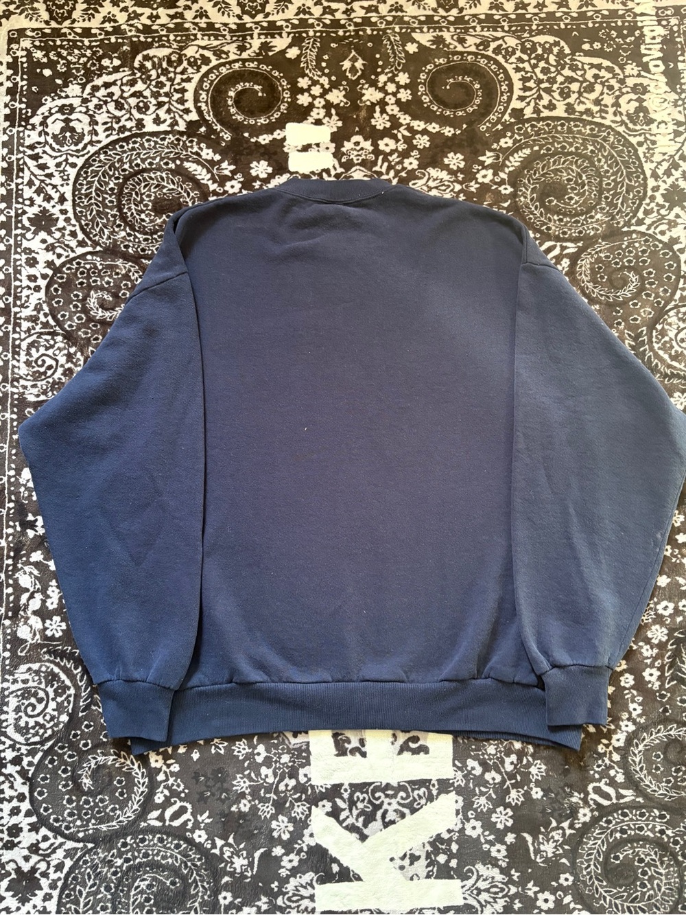 Celtic Embroidered Crewneck Sweatshirt - Navy Size XL - Picture 2 of 4